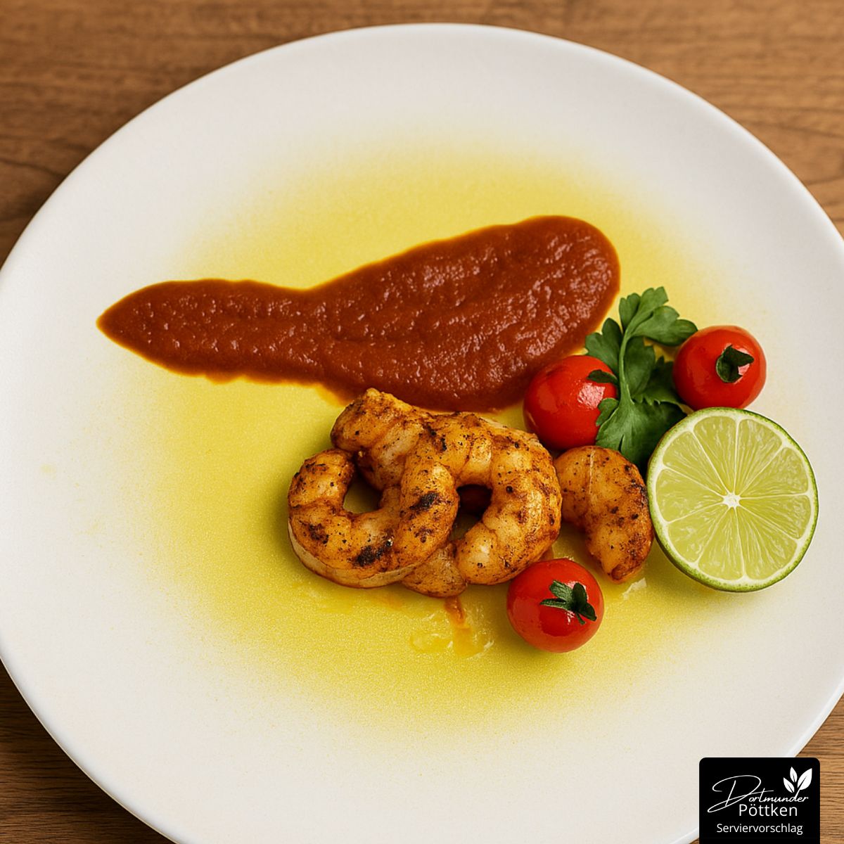 Gewürzte Garnelen mit Tomatensauce und Limette Blackened_BBQ_Rezept_Sauce